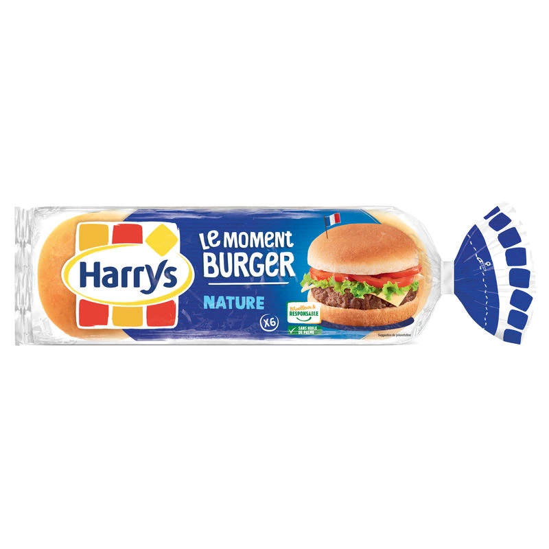 Burger Nature X4 300g - HARRY'S