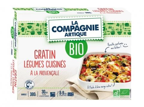 Gratin légumes à la provençale BIO 380g - LA COMPAGNIE ARTIQUE