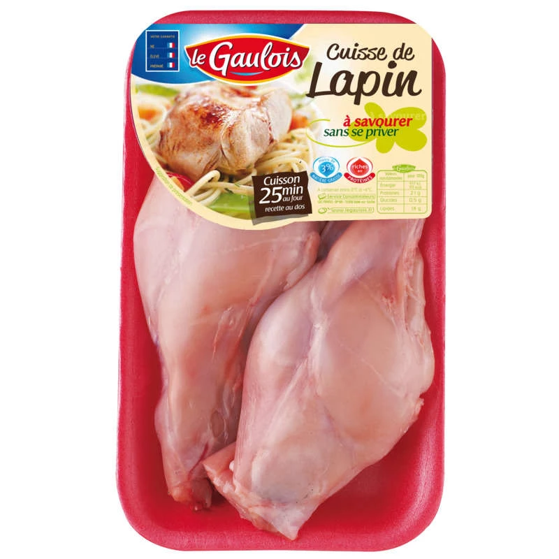 Rabbit Leg X2 430g Approx