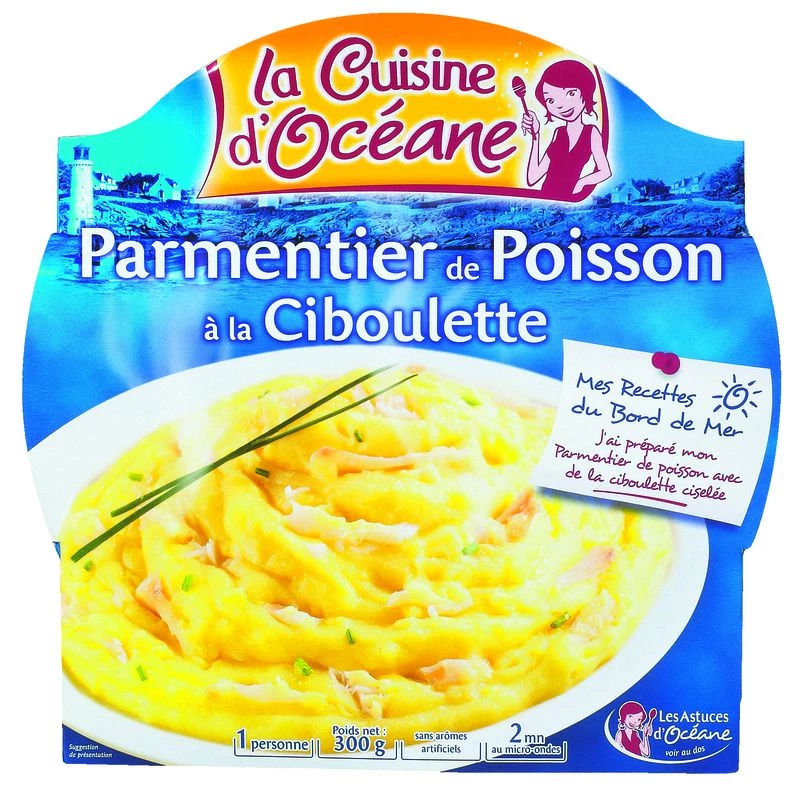 魚のパルマンティエ、シブレット添え、300g - LA CUISINE D'OCÉANE