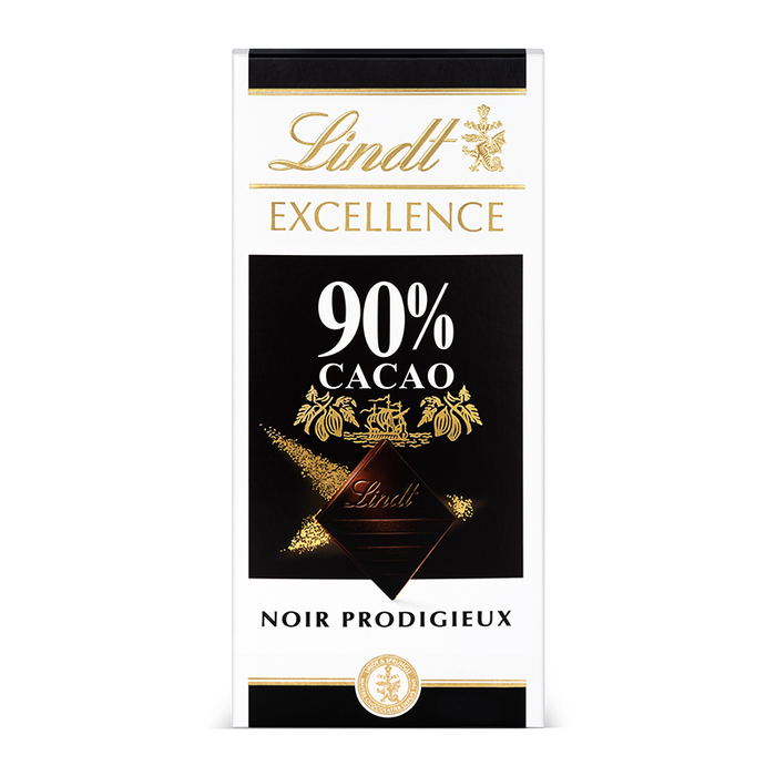 Tablette de chocolat noir Excellence 100g - LINDT