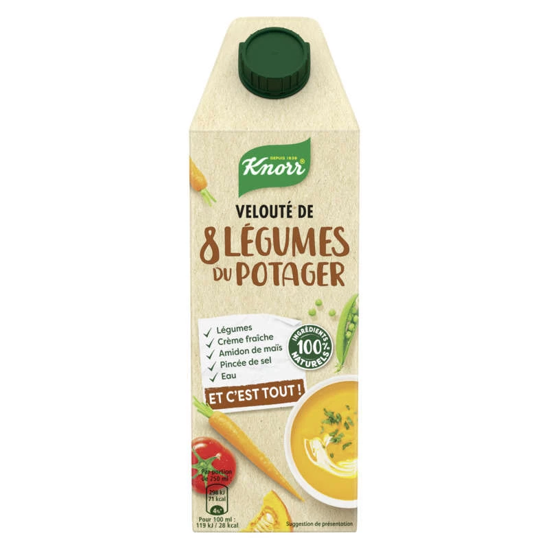 Knorr Veloute 8 Legumes 750 Ml