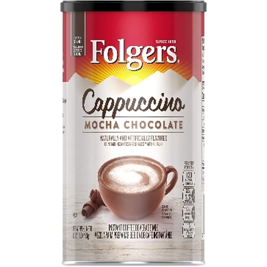 Fg 16oz Caf Capp Mocha Choc - FOLGERS