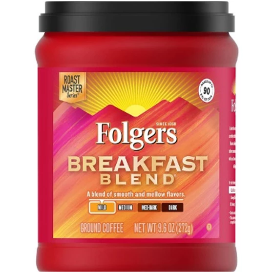 9.6 Ounce Breakfast Blend - FOLGERS