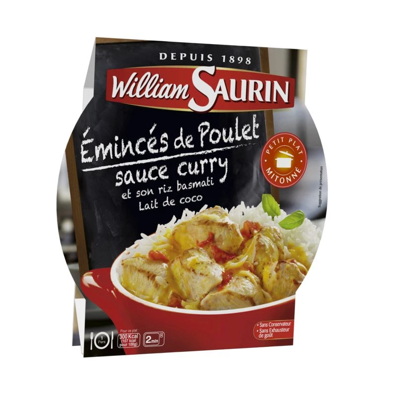 Pollo al curry en rodajas - WILLIAM SAURIN