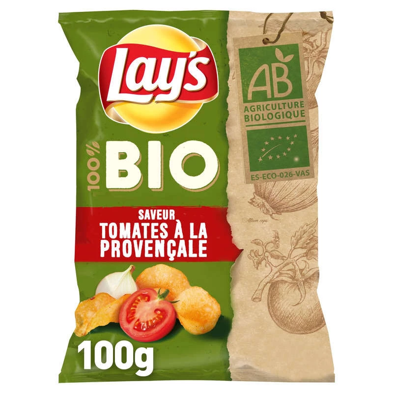 Chips bio saveur tomate à la provençale 100g - LAY'S