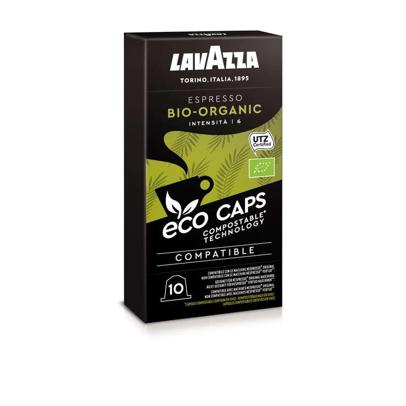 Lvz 10 Ecocaps Espresso 53g Bi