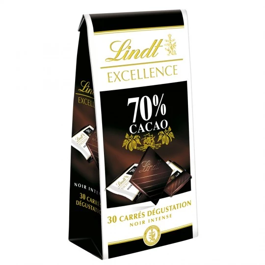 Tablette de chocolat noir dégustation Excellence 165g - LINDT