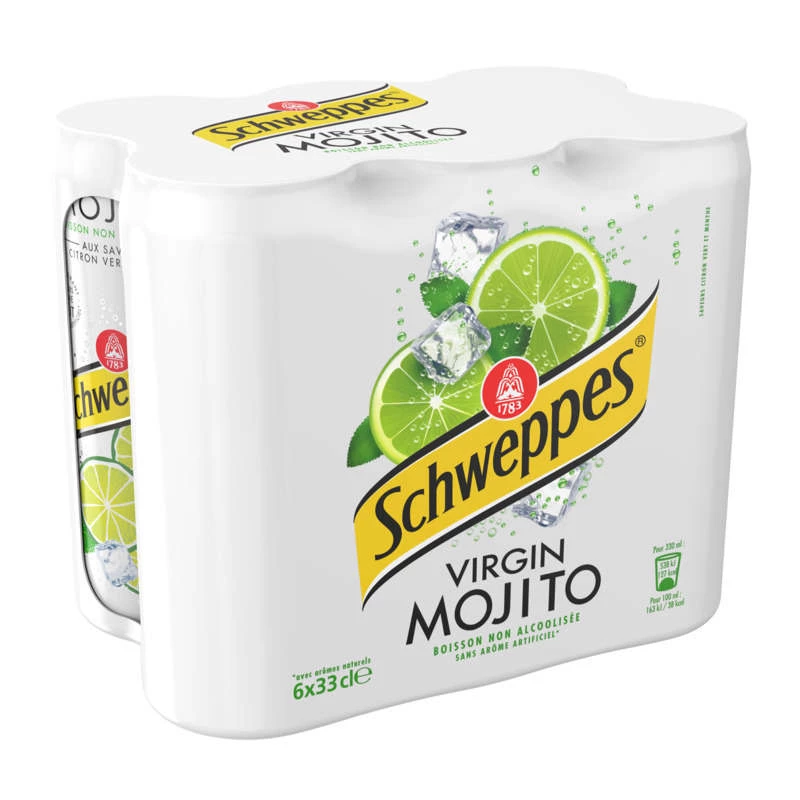 Schweppes Mojito Slim 6x33cl - SCHWEPPES