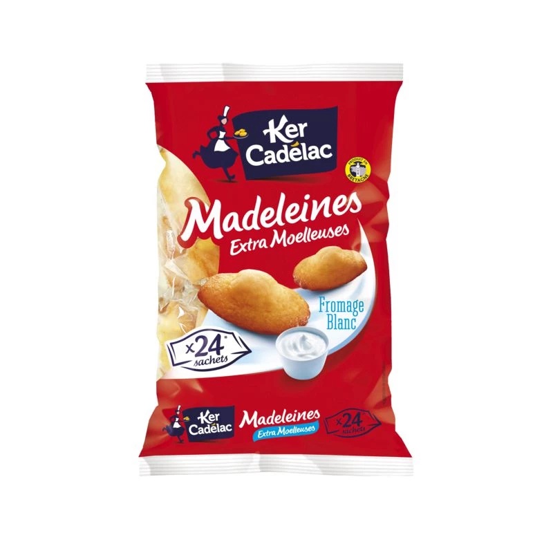 Madeleines Fromage Blanc Extra Moelleuse - Ker Cadélac