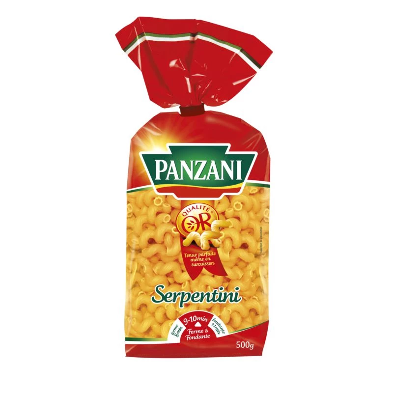 Pasta Serpentini, 500g - PANZANI
