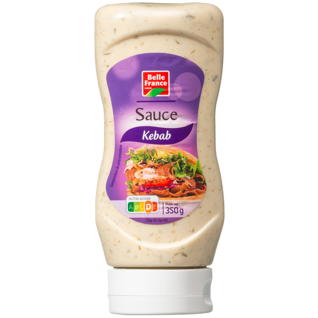 Belle France Sauce Kebab Flacon Souple 350g - BELLE FRANCE