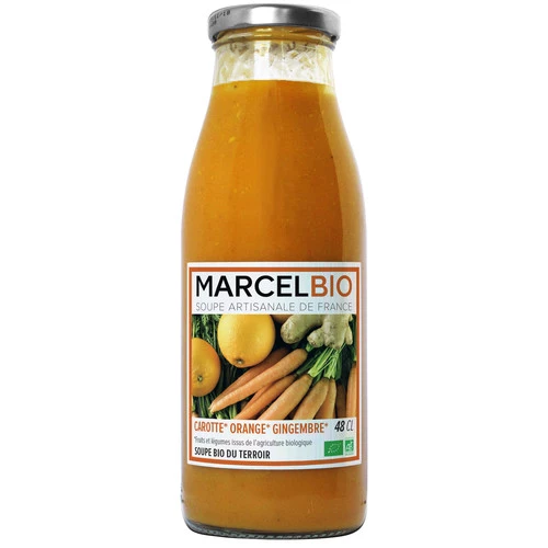 Суп из моркови, апельсина и имбиря - MARCEL BIO