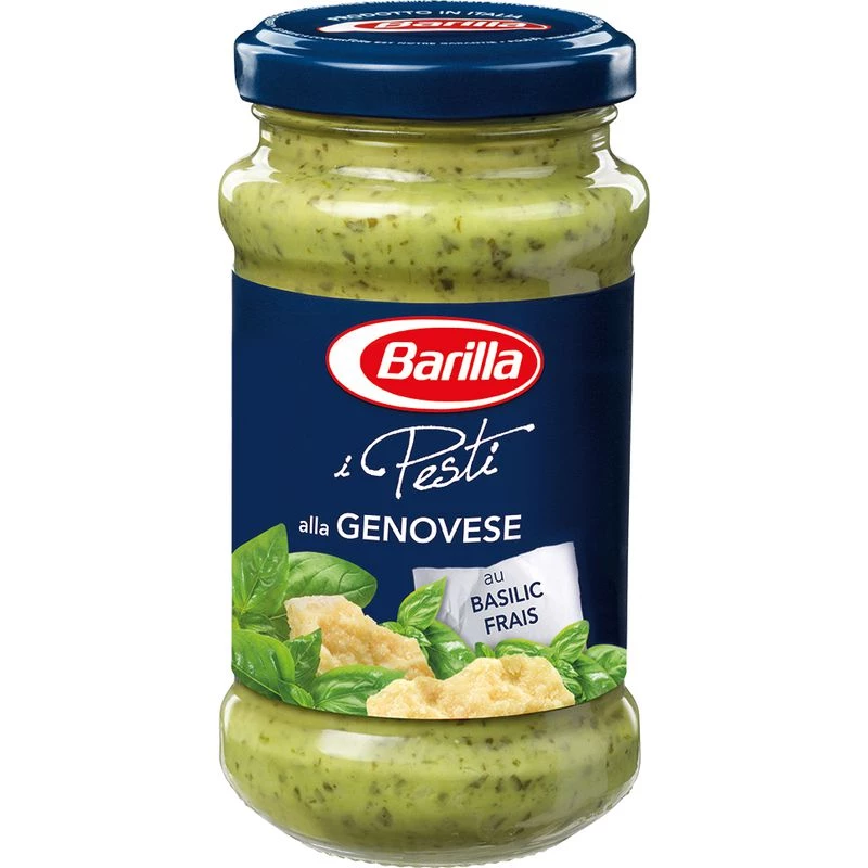 Sauce Pesto AlLa Genovese au Basilic Frais 190g - BARILLA