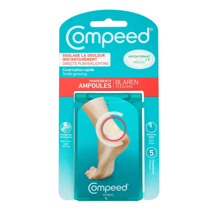 Compeed Pansem.ampoule Med X5