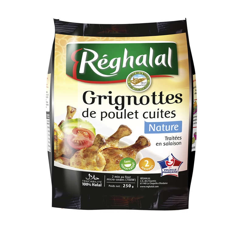 Grignottes Poulet Reghalal Sac