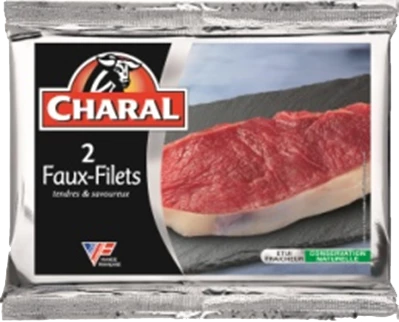 2 Faux Filets, 180g - CHARAL