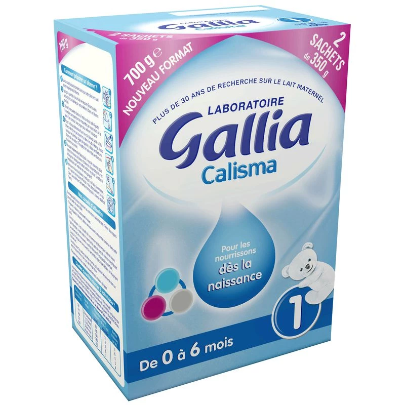 Lait en poudre Calisma 1er âge 700g - GALLIA