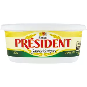 Manteiga sem sal 250g - PRESIDENTE
