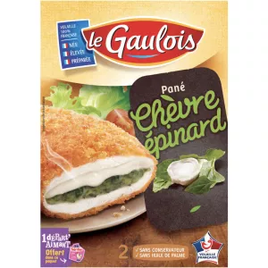 Panes Plet Chevre Epinard 200g