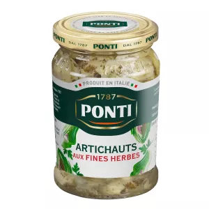 Artichauts aux fines herbes à l'huile 280g - PONTI