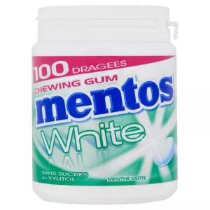 Chewing gum white spearmint flavor x100 - MENTOS