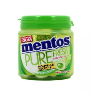 Kẹo cao su cam quýt tươi nguyên chất 100g - MENTOS