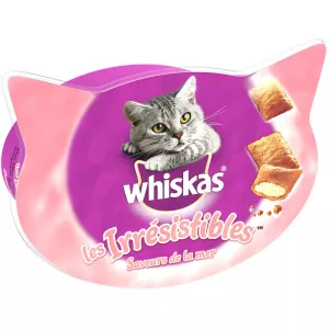 Les Irrésistibles Katzensnacks mit Meeresgeschmack, 60 g – WHISKAS