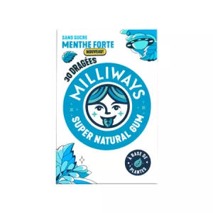 30 Dg Ss Sucre Menthe Forte - MILLIWAYS