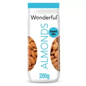 Almendras a la parrilla sin sal 200g - Wonderful