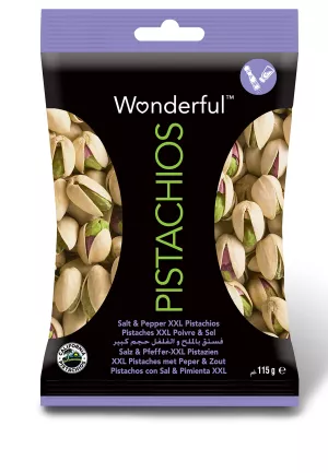 Pistaches Poivre et Sel 115g - Wonderful