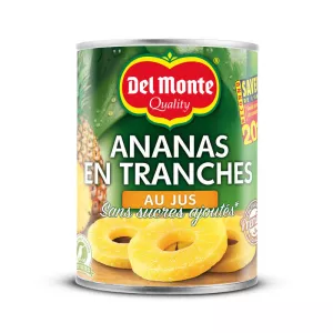 Tranches d'ananas 565g - DEL MONTE