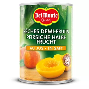Peches Au Jus Demi Del 235g