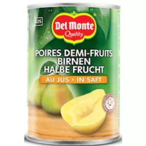 Poires Au Jus Demi Del 230g