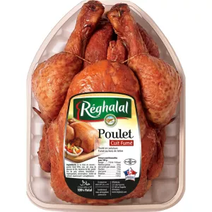 Halal Poulet Fume Cuit 1 3kg E