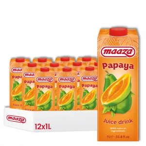 Papaya Drink 1L FR x12 - MAAZA