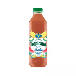 Jus Samba Goyave,Ananas et Citron Vert Pur Jus 1L - TROPICANA