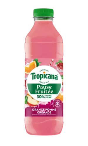 1L Tropicana P Fruitee Orange - TROPICANA
