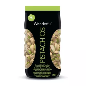 Pistaches Poivre et Sel, 250g - WONDERFUL