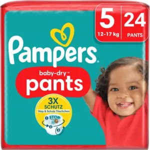 Divani pantaloni da asciugatura baby t5 (12-17 kg) x24 - PAMPERS