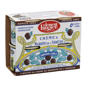 أرديش كريمة الكستناء 4 × 100 جرام - Clement Faugier