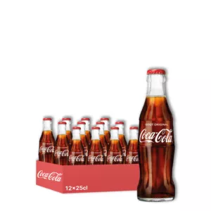 Soda Hương Vị Nguyên Chất Lost Glass 25cl X12 - COCA-COLA