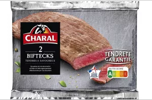 Than củi Boeuf Bifteak 130g X2 E