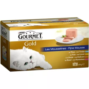 Thức ăn cho mèo Gold les Mousselines 4x85g - PURINA GOURMET