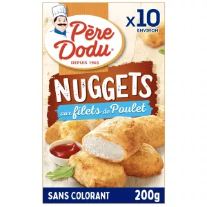 Chicken Fillet Nuggets, 200g - PÈRE DODU
