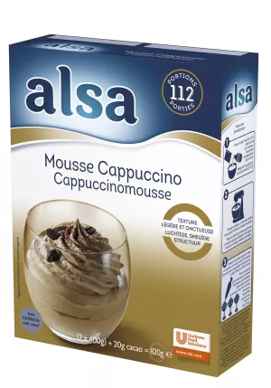 Alsa Mousse Capuccino 820g 112 Portions