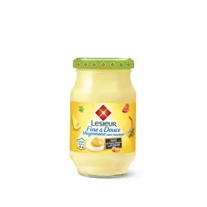 Mayonnaise nzuri na laini bila haradali, 235g - LESIEUR