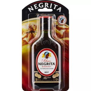 Amber rum 40 °, 20 Cl- negrita chupa - Negrita