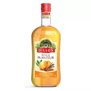 Punch Planteur au Rhum Vieux Ambré et Rhum Blanc Agricole, 18°, bouteille de 70cl - DILLON