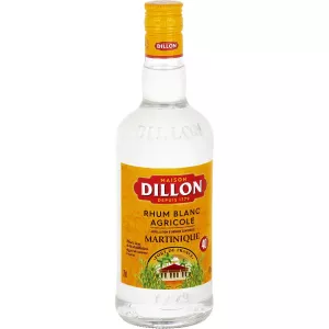 Agricultural white rum, 40 °, 70cl bottle - DILLON